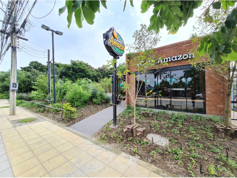 Cafe Amazon - สาขา ศูนย์เรียนรู้ป่าในกรุง, ประเวศ